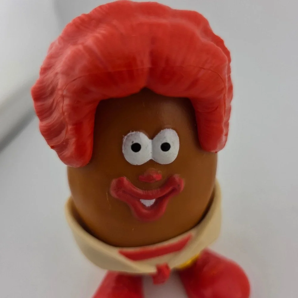 McDonalds Burger King Mr Potato Head Vintage Mixed Toy Lot 1998 1999  Nostalgia